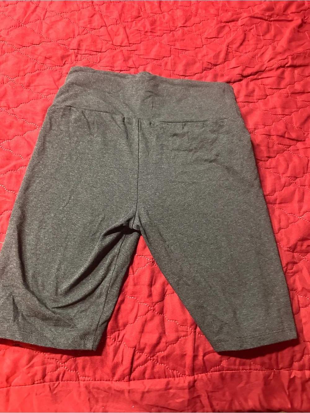 Ambiance Charcoal Gray Kids' Performance Leggings Shorts
